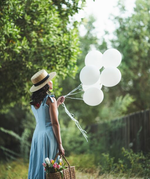 Alternative view of Blue dress for adult